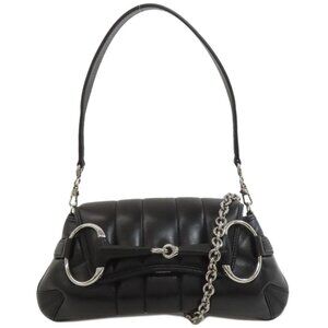 Gucci Horsebit Small Handbag Black
